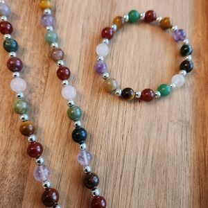 Kirk's Folly matching Bracelet and Necklace